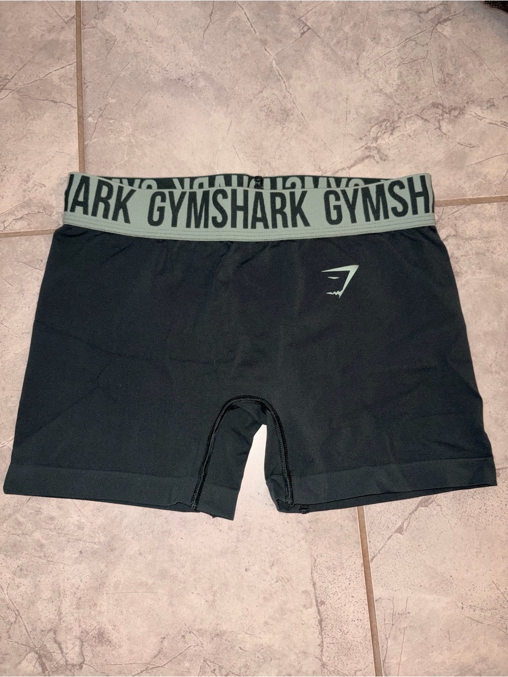 Gymshark Women’s Dark Green Biker Shorts
